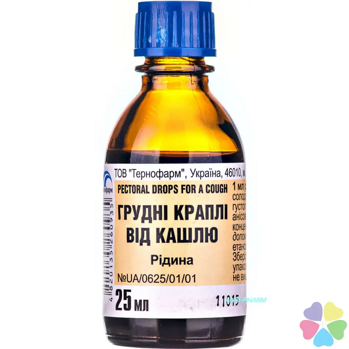 Ternofarm - Hrudn elixr - kvapky na kael s extraktom sladkho drievka a anzovho oleja, 25 ml