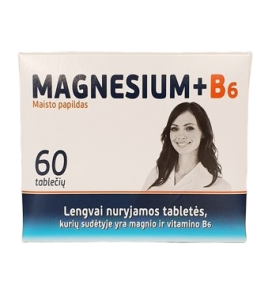 MAGNZIUM + B6 60 tabliet x 300mg