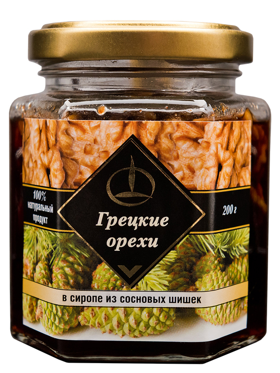 Vlask Orechy v borovicovom sirupe 200g