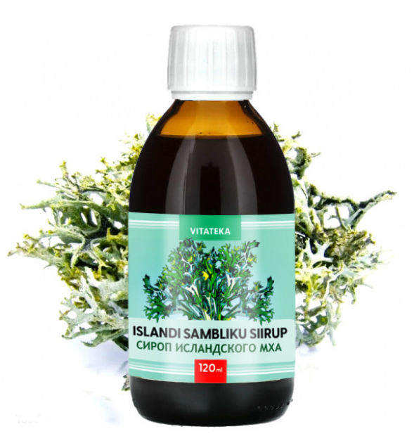 Sirup proti kau s puzgierkou islandskou a mtou 120ml 