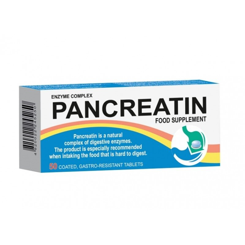 Pancreatin - komplex enz�mov 50 tbl