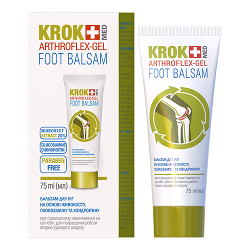 KROK MED ARTHROFLEX krm-balzam na nohy 75 ml