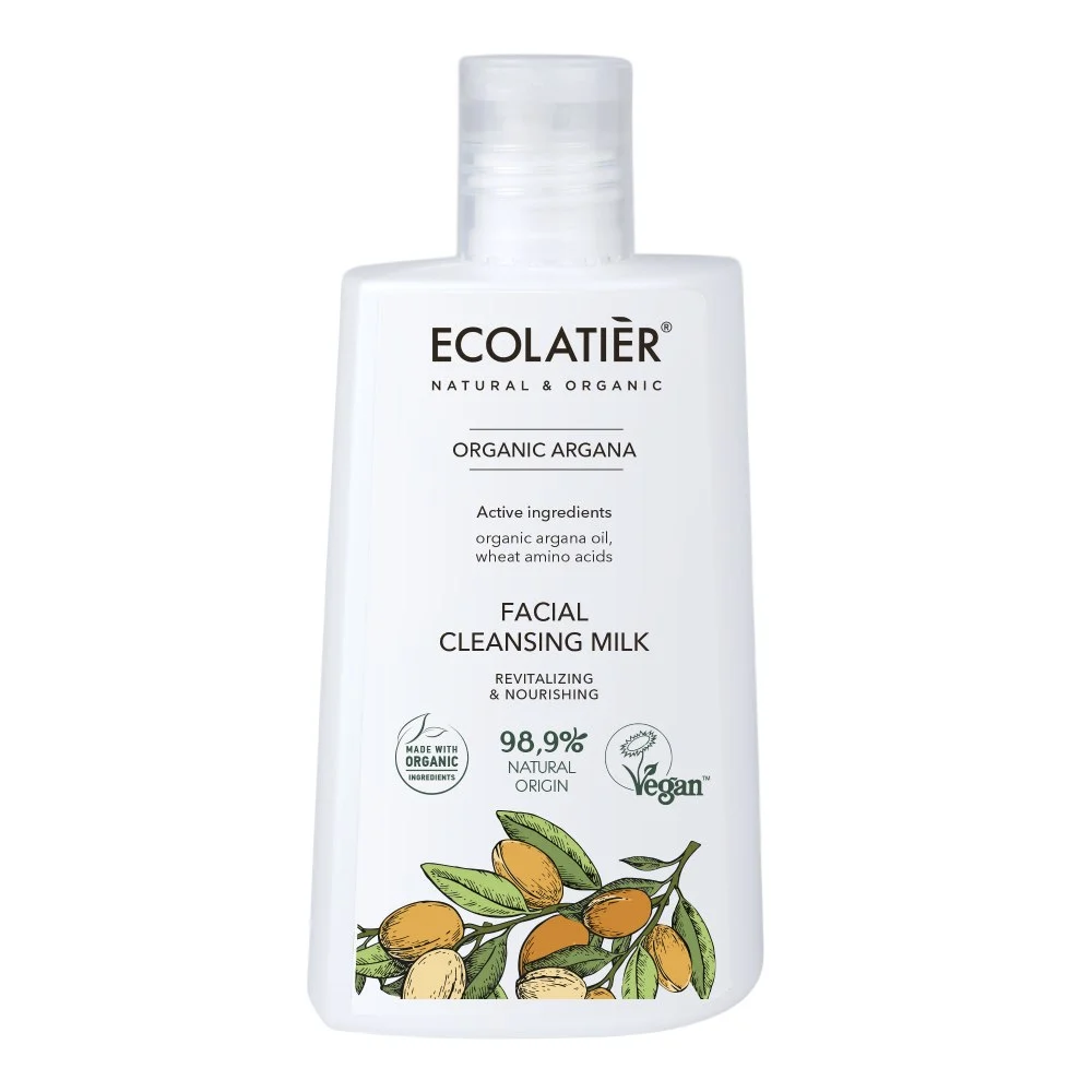 ECOLATIER ORGANIC ARGANA Revitalizan a vyivujce istiace pleov mlieko 400 ml